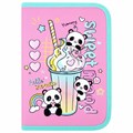 Пенал ПИФАГОР, 1 отделение, 2 откидные планки, полиэстер, 20х14 см, "Sweet mood", 272288 272288
