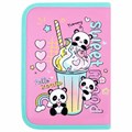 Пенал ПИФАГОР, 1 отделение, 2 откидные планки, полиэстер, 20х14 см, "Sweet mood", 272288 272288