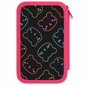 Пенал ПИФАГОР, 3 отделения, ламинированный картон, 19х11 см, "Bears", 273487 273487
