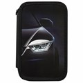 Пенал ПИФАГОР, 3 отделения, ламинированный картон, 19х11 см, "Car flash", 272254 272254