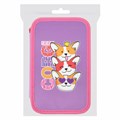 Пенал ПИФАГОР, 3 отделения, ламинированный картон, 19х11 см, "Corgi queen", 272250 272250