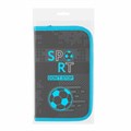 Пенал ЮНЛАНДИЯ, 1 отделение, картон с эффектом soft-touch, 19х11 см, "Sport game", 272262 272262