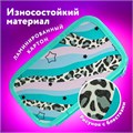 Пенал ЮНЛАНДИЯ, 2 отделения, ламинированный картон, блестки, 19х11 см, "Trendsetter", 271537 271537