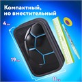 Пенал ЮНЛАНДИЯ, 2 отделения, ламинированный картон, конгрев, 19х11 см, "Soccer ball", 270888 270888