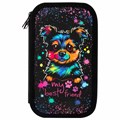 Пенал ЮНЛАНДИЯ, 3 отделения, картон с эффектом soft-touch, 19х11 см, "True friend", 272266 272266