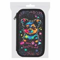 Пенал ЮНЛАНДИЯ, 3 отделения, картон с эффектом soft-touch, 19х11 см, "True friend", 272266 272266