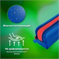 Пенал BRAUBERG с объемной "тракторной" молнией, 1 отделение, ПВХ, 22х8х6,5 см, "Contrast blue", 272341 272341