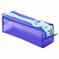 Пенал BRAUBERG с объемной "тракторной" молнией, 1 отделение, ПВХ, 22х8х6,5 см, "Contrast mint", 271565 271565