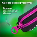 Пенал BRAUBERG с объемной "тракторной" молнией, 1 отделение, ткань, 22х8х6,5 см, "Anime girl", 271566 271566
