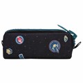 Пенал BRAUBERG с объемной "тракторной" молнией, 1 отделение, ткань, 22х8х6,5 см, "Space mission", 271567 271567