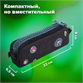 Пенал BRAUBERG с объемной "тракторной" молнией, 1 отделение, ткань, 22х8х6,5 см, "Space mission", 271567 271567