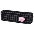 Пенал BRAUBERG, 1 отделение, полиэстер, "Cute bear", черный, 19х4х6 см, 272303 272303