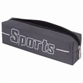 Пенал BRAUBERG, 1 отделение, полиэстер, "Sport", серый, 19х4х6 см, 270268 270268