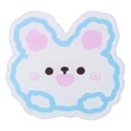 Пенал BRAUBERG, 1 отделение, полиэстер, "Sweet bunny", белый, 19х4х6 см, 272304 272304