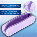 Пенал BRAUBERG, мех, 21х6х6 см, фиолетовый, 272280 272280