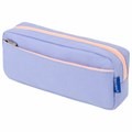 Пенал мягкий BRAUBERG PASTEL, 2 отделения, голубой, 21х9,5х5 см, 272277 272277