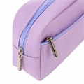 Пенал мягкий BRAUBERG PASTEL, 2 отделения, фиолетовый, 21х9,5х5 см, 272278 272278