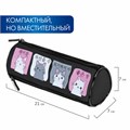 Пенал мягкий BRAUBERG, 3 отделения, нейлон, 21х7х7 см, "Anime Cats", 271580 271580