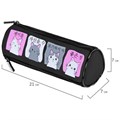 Пенал мягкий BRAUBERG, 3 отделения, нейлон, 21х7х7 см, "Anime Cats", 271580 271580