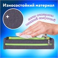 Пенал мягкий ЮНЛАНДИЯ, 2 отделения, полиэстер, "Cosmonaut", серый, 21х6х9 см, 270275 270275