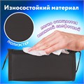 Пенал ЮНЛАНДИЯ для мальчиков, 3 отделения, мягкий, "Футбол", черный, 20х7х9 см, 228978 228978