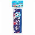 Пенал ЮНЛАНДИЯ, 1 отделение, полиэстер, "Football", синий, 19х4х6 см, 270270 270270
