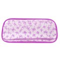 Пенал-косметичка BRAUBERG LUCENT на молнии, прозрачный, "Butterfly", 21х5х9 см, 272344 272344