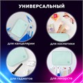 Пенал-косметичка BRAUBERG БОЛЬШОЙ, 1 отделение, 1 откидная планка, ткань, 21x15x6 см, "Mint", 270705 270705