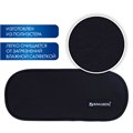 Пенал-косметичка BRAUBERG овальный, полиэстер, "Black", 22х9х5 см, 229271 229271
