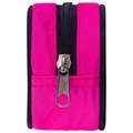 Пенал-косметичка BRAUBERG овальный, полиэстер, "Pink", 22х9х5 см, 229270 229270