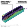 Пенал-косметичка BRAUBERG прямоугольный, зеркальный, мягкий, "Coral", 21х5х5 см, 229250 229250