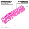Пенал-косметичка BRAUBERG прямоугольный, мягкий, "Meow", 21х5х5 см, 229251 229251
