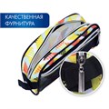 Пенал-косметичка BRAUBERG с ручкой, карман из сетки, полиэстер, "Citrus", 20х6х9 см, 229274 229274
