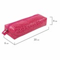 Пенал-косметичка BRAUBERG, "крокодиловая кожа", 20х6х4 см, "Ultra pink", 270850 270850