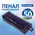 Пенал-косметичка BRAUBERG, "крокодиловая кожа", 20х6х4 см, "Ultra purple", 270848 270848