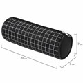 Пенал-косметичка BRAUBERG, Checkered, черный, 20х7х7см, 272298 272298
