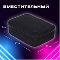 Пенал-органайзер BRAUBERG БОЛЬШОЙ, 1 отделение,1 откидная планка, ткань, 21x15x6 см, Black, 272348 272348