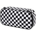 Пенал-органайзер BRAUBERG, 1 отделение, полиэстер, 22x11,5x6 см, "Black and white", 271572 271572