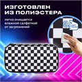 Пенал-органайзер BRAUBERG, 1 отделение, полиэстер, 22x11,5x6 см, "Black and white", 271572 271572