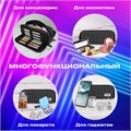 Пенал-органайзер BRAUBERG, 2 откидные планки, полиэстер, 23x9х7 см, "Checkered", 272316 272316