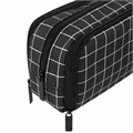 Пенал-органайзер BRAUBERG, 2 откидные планки, полиэстер, 23x9х7 см, "Checkered", 272316 272316