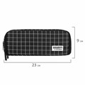 Пенал-органайзер BRAUBERG, 2 откидные планки, полиэстер, 23x9х7 см, "Checkered", 272316 272316