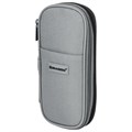 Пенал-трансформер BRAUBERG, полиэстер, 22х10х3 см, "Charcoal gray", 271561 271561