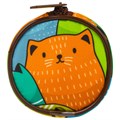 Пенал-тубус BRAUBERG, с эффектом Soft Touch, мягкий, "Cats", 22х8 см, 229008 229008