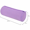 Пенал-тубус BRAUBERG, с эффектом Soft Touch, мягкий, пастельно-фиолетовый, 22х8 см, 272301 272301