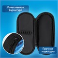 Пенал-футляр BRAUBERG, 1 отделение, органайзер, полиэстер, 22x9х5 см, "Night driver", 272314 272314