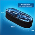 Пенал-футляр BRAUBERG, 1 отделение, органайзер, полиэстер, 22x9х5 см, "Night driver", 272314 272314