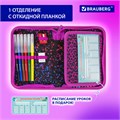 Пенал BRAUBERG с наполнением, 1 отделение, 1 откидная планка, 24 предмета, 21х14 см, "Leopard", 272350 272350