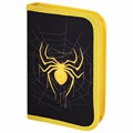 Пенал BRAUBERG с наполнением, 1 отделение, 1 откидная планка, 24 предмета, 21х14 см, "Venomous spider", 271526 271526
