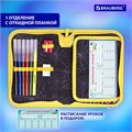 Пенал BRAUBERG с наполнением, 1 отделение, 1 откидная планка, 24 предмета, 21х14 см, "Venomous spider", 271526 271526